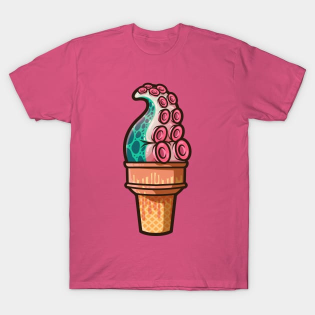 Tentacle Treat (gumdrop) T-Shirt by JenniferSmith